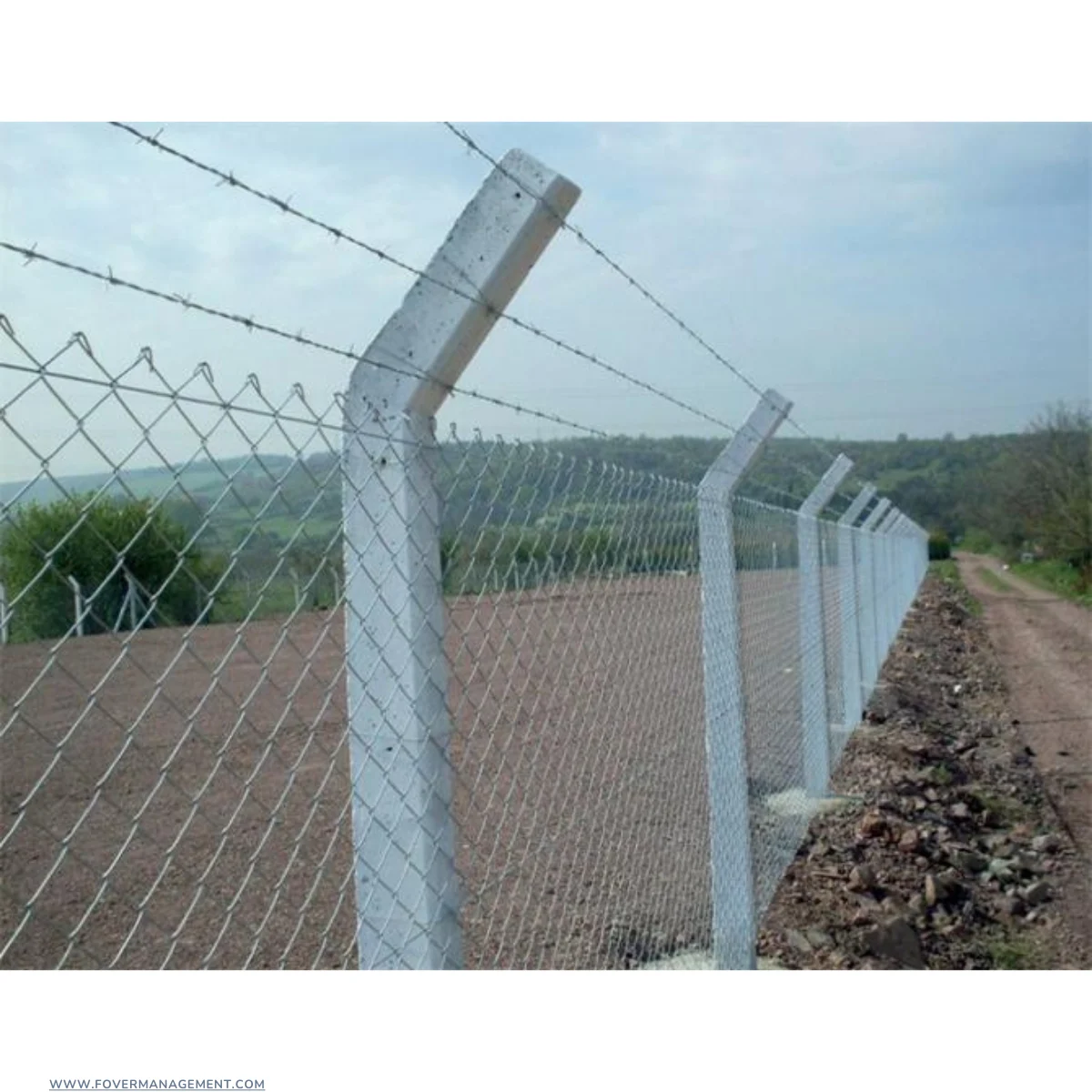 10feet Concrete Fencing Posts