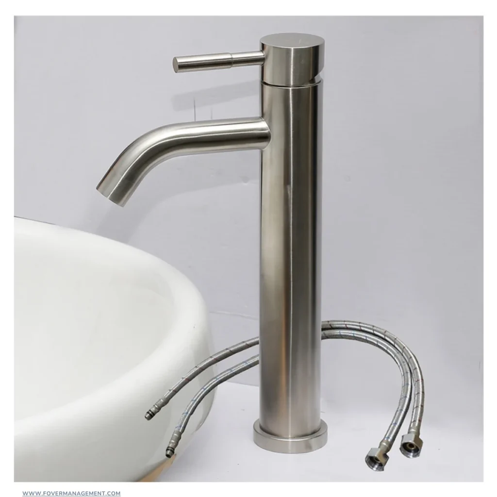 High Neck Basin Mixer SS304 - FoverManagement.com