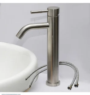 High Neck Basin Mixer SS304 - FoverManagement.com